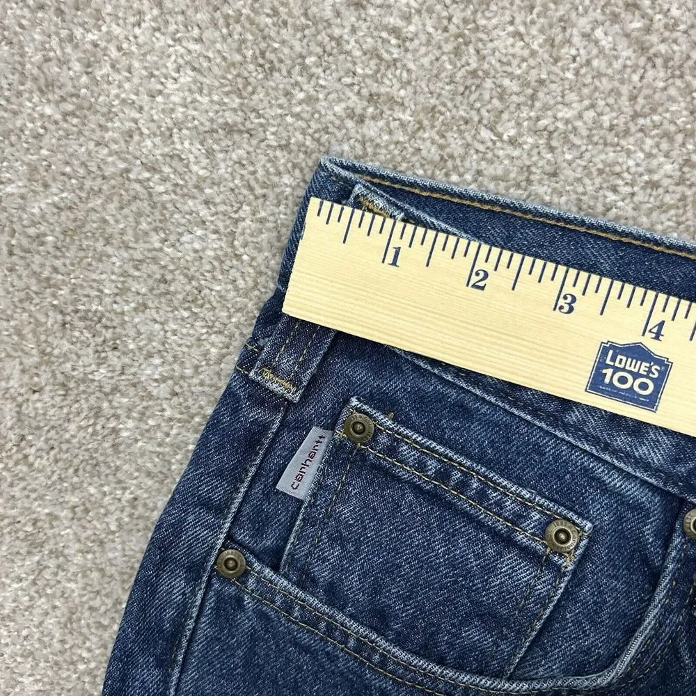 Carhartt Blue Denim Jeans Men's Size 44x30 B480-DVB‎